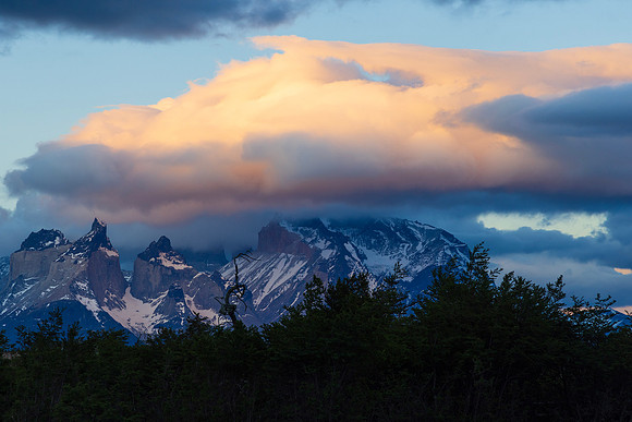 Torres del Paine Massif at Dawn