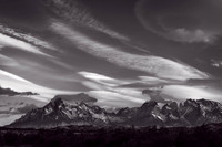 Torres del Paine Massif with Clouds